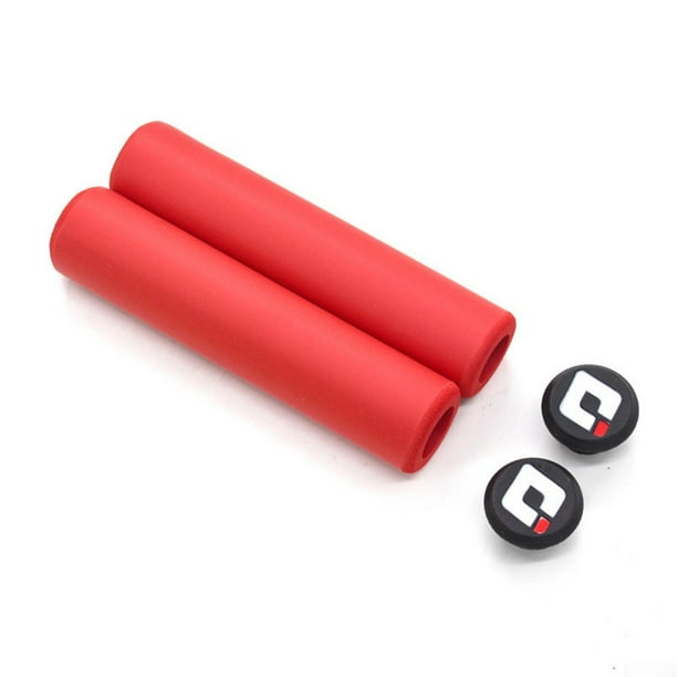 1Pair Soft Foam Silicone Sponge Handle Bar Grips Handlebar Grip MTB Bike Bicycle